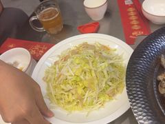白菜心拌蜇皮-永红源啤酒·烧烤·海鲜·大排档(台柳路店)