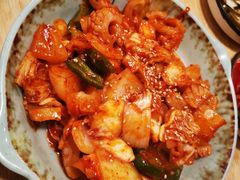泡菜炒鱿鱼-쌍화점 霜花店·朝鲜族料理(徐家汇店)
