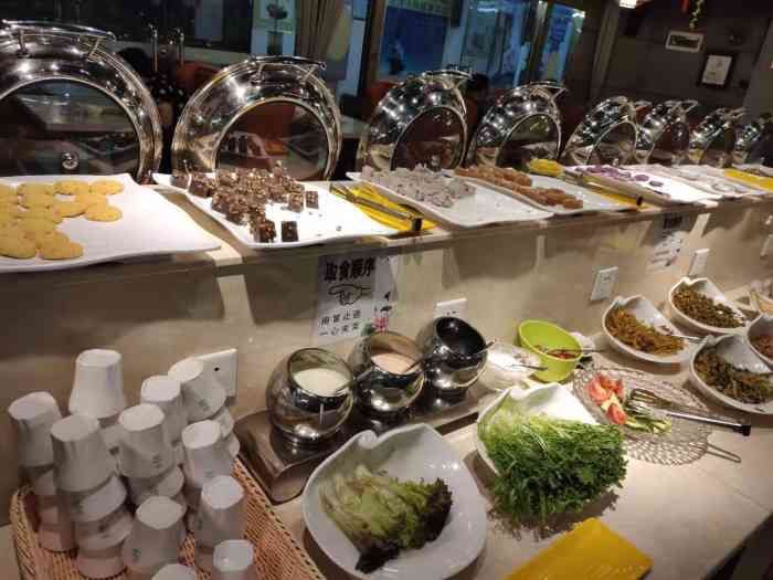 观自在素食馆-"家人的f给了张会员卡 于是大家都出动感.