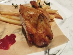 奥尔良烤鸡配薯条-卡朋西餐(乐峰广场店)