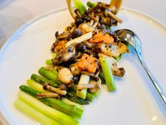 黑松露菌翡翠炒鲍片-恒悦轩·粤菜(上海展览中心店)
