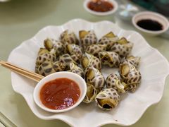 白灼花螺-钦旺海鲜酒家
