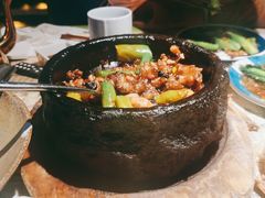 石锅杭椒牛蛙-桂满陇天书(南京德基旗舰店)