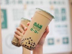 林家碧玉珍珠奶茶-林小柔绿豆沙牛乳(陆家嘴店)
