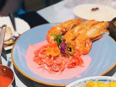 粉色奶油意面-随心小姐