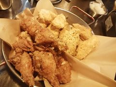 蒜香黄油半鸡-富乐满韩国正宗炸鸡韩国料理(虹泉路店)