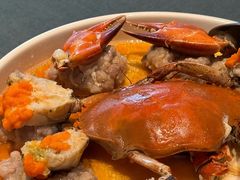 肉蟹蒸土猪肉饼-五稻厨房粤西菜(新闻店)