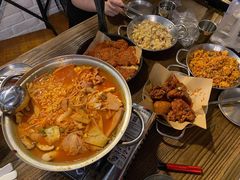 部队火锅-富乐满韩国正宗炸鸡韩国料理(虹泉路店)