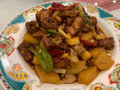 新疆沙湾大盘鸡-巴依老爷新疆美食(清华东门店)