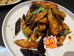 风味茄子-五谷丰登农家院·地道胶东菜·海鲜烧烤(威海店)