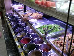 自助调料区-草原饭店火锅