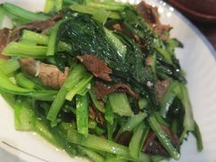 鲜蘑炒小白菜-诺敏塔拉奶茶-布里亚特包子-手把肉(锦都会店)