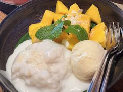 芒果糯米雪糕-CHINCHIN 青青·泰国料理(万象食家店)