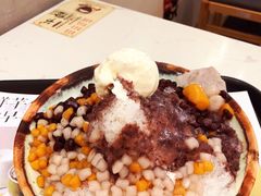 火山红豆牛奶冰-鲜芋仙(国和店)