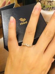 点击看大图 -钻石小鸟钻戒婚戒定制(石路店)