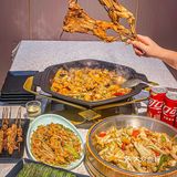 青椒🫑紫苏牛蛙锅yyds 在流塘看到这家新开的大排档