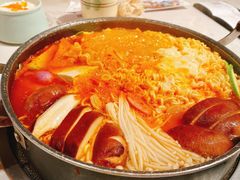 部队年糕火锅-七八冷面·延边朝鲜族美食(欢乐谷店)