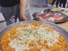 芝士肚领炒饭-姜虎东白丁烤肉(苏州中心店)