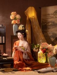 -虞美人古装摄影(汉服体验)