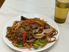 黑椒牛肉炒意粉-華歡冰室-WahFoon(吉大店)