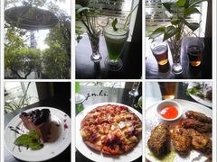 薄荷饮黑樱桃芝士猪肘PIZZA鸡翅-美丽心情蛋糕(江苏路店)