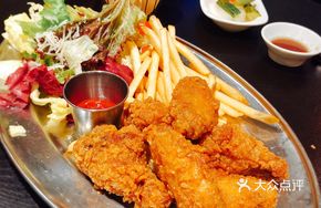 Honey Glazed Chicken Wings Platter
