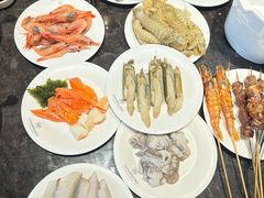 -川骄海鲜自助(王府井奥莱UP TOWN店原世界之花店)