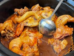 花雕霸王鸡-明仕田园酒店