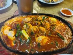 铁板煎鸡蛋蚝仔烙-东海岸人工湖美食村