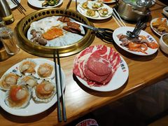 -韩京炭火烤肉自助料理(柯桥万达店)