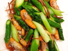 芦笋炒河虾-道道鲜·崇明私房菜(五角场店)
