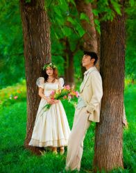 -城市花园婚纱摄影