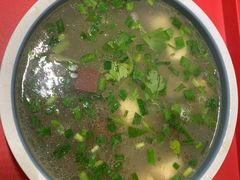 鸭血粉丝汤-老新隆牛肉锅贴(新街口店)