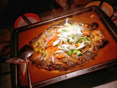 酱香烤鱼-探鱼·鲜青椒爽麻烤鱼(北京路天河城店)