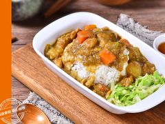 咖喱鸡肉饭-新尚虾仁馄饨(青岛北站店)