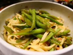 豆角丝炒肉拌转百刀-日上三甘(三里屯店)