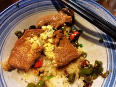 家常豆腐-九道菜有鸡鱼头(石鼓路店)