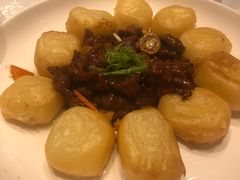 脆皮鲜奶拼蚝油牛肉-和记小菜(东方店)