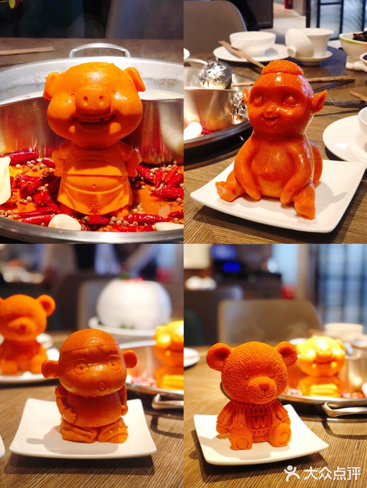 吹爆灯的重庆火锅店！味道超级巴适哦～