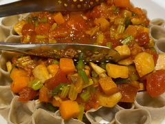 西红柿浇汁莜-西贝(长楹天街购物中心店)