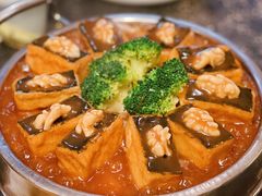 鲍鱼汁一品豆腐-三道菜(明堂公园店)