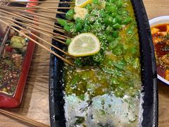 青椒烤鱼片-成都吃客(九眼桥店)