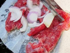 花粉飘香牛肉-牛味道炭火烤肉(湖前总店)