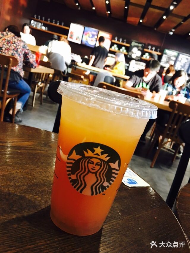 星巴克(机场一店)冰摇桃桃乌龙图片 - 第3张