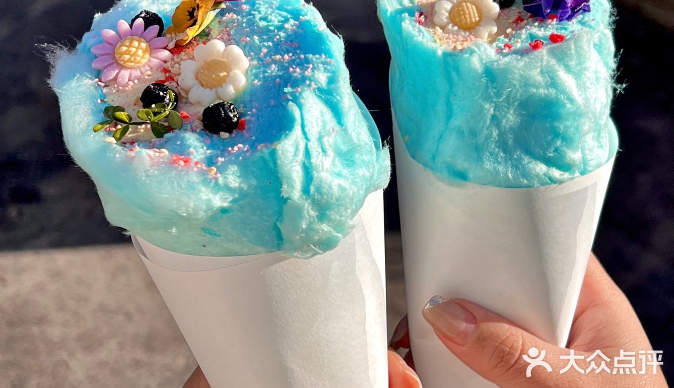 柿子大福就够绝了！梦幻蓝棉花冰淇淋杀疯了🔥