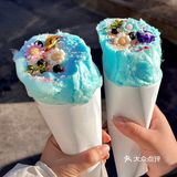 柿子大福就够绝了！梦幻蓝棉花冰淇淋杀疯了🔥