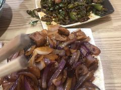 青椒腰花饭-秦记面馆(襄阳南路店)