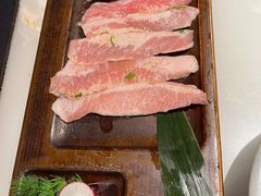 盐味猪颈肉-厚贞日式烤肉(龙之梦店)