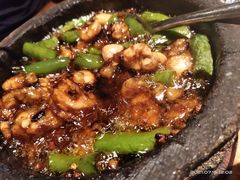 石锅杭椒牛蛙-桂满陇-西湖船宴(西单大悦城店)