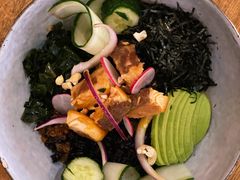 日式煎三文鱼饭-Wagas沃歌斯(太古汇店)